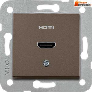 Artline Novella/Trenda Antrasit Hdmi Konnektör Kapak (Mekanizma Hariç)